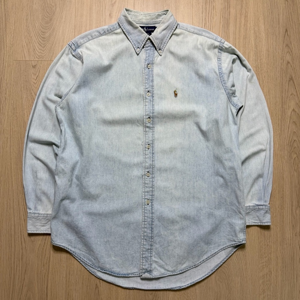 Ralph Lauren Light Blue Casual Button Down Shirt